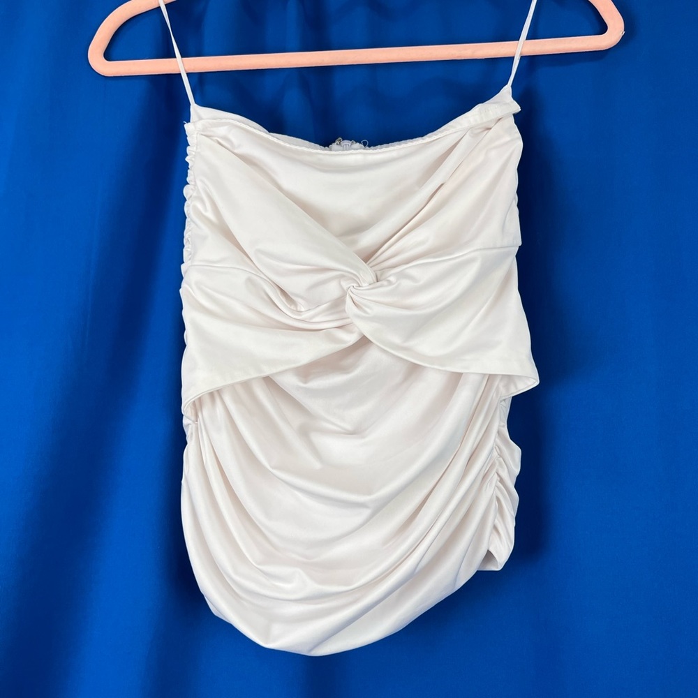 White tube top